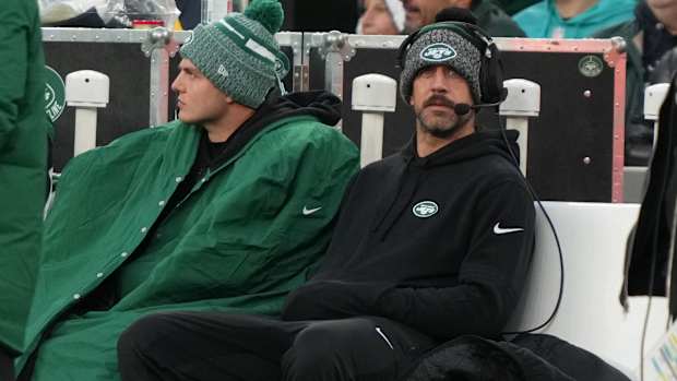 Aaron Rodgers, Zach Wilson, NY Jets
